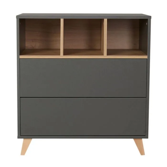 Quax Doorgroei Babykamer Loft Antracite