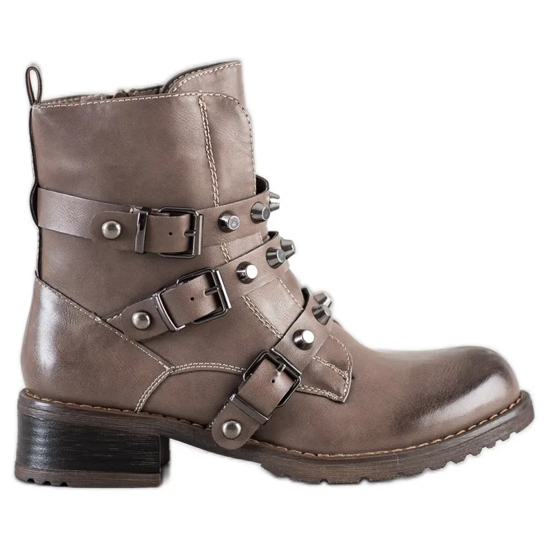 SHELOVET Warme werkers met ornamenten beige